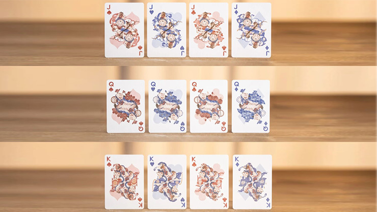 Bicycle Mascot (Tiger Sniffs the Rose) Playing Cards - Imagen 4