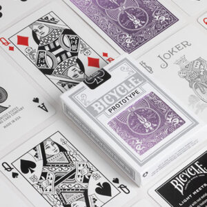Bicycle Prototype (Purple MetalLuxe) Playing Cards by USPCC