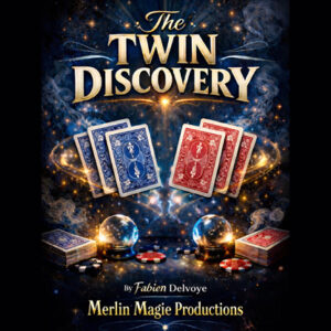 The Twin Discovery by Fabien Delvoye & Merlin Magie Productions (Red)