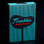 FRANKLIN BBQ RETRO BLACK PLAYING CARDS