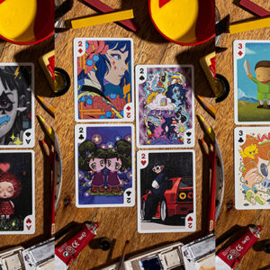 Bicycle Sari Sari (Code Red Edition) Playing Cards