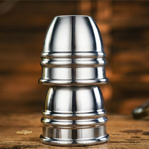Aluminum Alloy Cups and Balls Matching Solid Cup by TCC Magic
