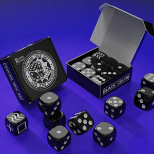 Forcing Dice Set by IARVEL Magic (Black)
