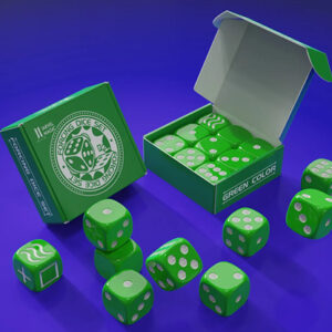 Forcing Dice Set by IARVEL Magic (Green)