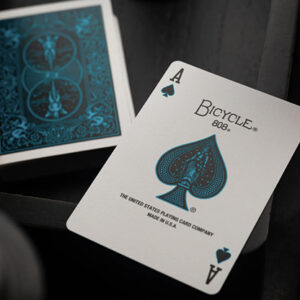 Bicycle Cool Blue Neon Rider Back Playing Cards