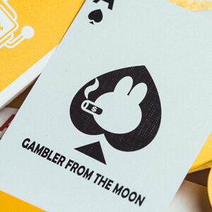 Gilded Milk Casino Deck (Silver) by Bacon Playing Card Company