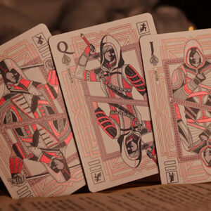 Assassin’s Creed Legacy Version 2 Garnet (Hidden Blade Black) Playing Cards