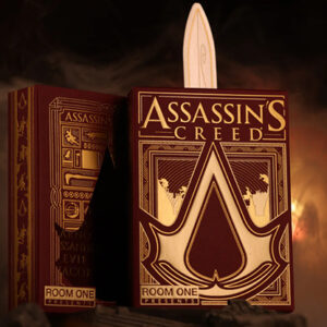 Assassin’s Creed Legacy Version 2 Garnet (Hidden Blade Black) Playing Cards