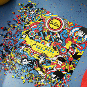 Yellow Submarine Jigsaw Puzzle by theory11