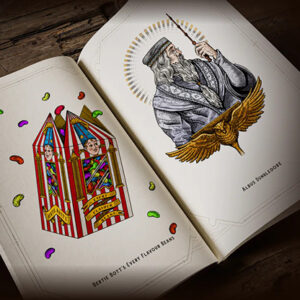 Harry Potter Self-Coloring Book by theory11