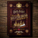 Harry Potter Self-Coloring Book by theory11