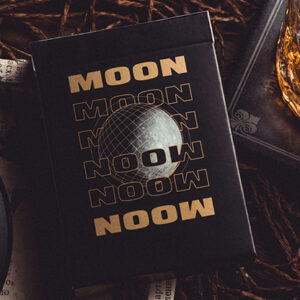 Moon (Black) Playing Cards