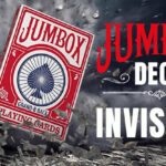 Jumbox Invisible Deck (Red) by Magic Dream