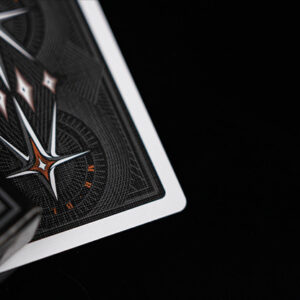 Mr. Black V1 (Black) Playing Cards