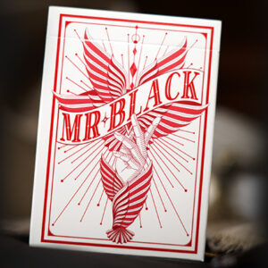 Mr. Black V2 (Red) Playing Cards