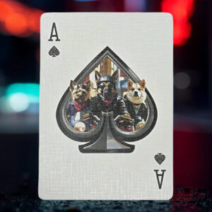 Biker Dogs Playing Cards by Collectable Playing Cards