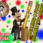 Appearing number two pencil- 8 Foot by Big Guys Magic