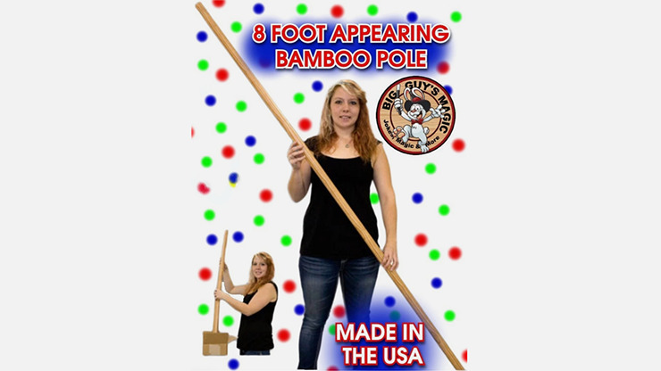 Appearing Bamboo Pole - 8 Feet By Big Guys Magic - Imagen 3