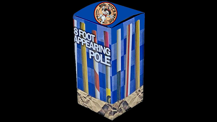 Appearing 8 Foot Tootsie Roll Pole by Big Guys Magic - Imagen 2
