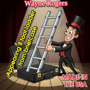Wayne Rogers Appearing 8 Foot Ladder from Briefcase by Big Guys Magic