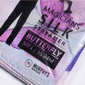 PRO SILK XXL BUTTERFLY STREAMER 50 foot X 6.5 inch by Murphy’s Magic