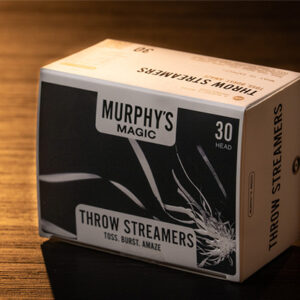 Throw Streamers 12 pk. (White / 30 Head) by Murphy’s Magic