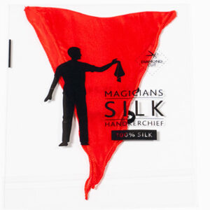 PRO SILK DIAMOND CUT RED 6″ by Murphy’s Magic