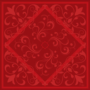 Devil’s Bandana V.3 – Precious Stones Collection by Lee Alex (Ruby Red)