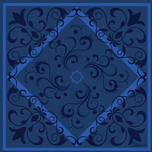 Devil’s Bandana V.3 – Precious Stones Collection by Lee Alex (Sapphire Blue)