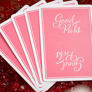 Good Pals Valentine’s Pink Playing Cards