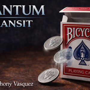 Quantum Transit (Red) by Anthony Vasquez