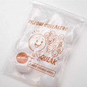 Pillow Squeaker Double Voice (12pk Jumbo) by Murphy’s Magic
