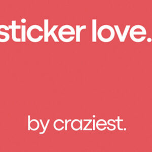 Sticker Love by Craziest