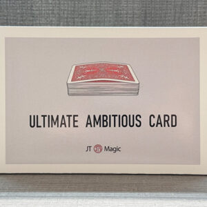 Ultimate Ambitious Card by JT (Red)
