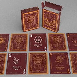 Werewolf Playing Cards