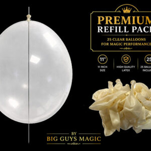 Needle Through Balloon Refill Pack (25 Count) by Big Guy’s Magic