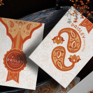 Paisley Ton sur Ton Poudre Orange workers Deck