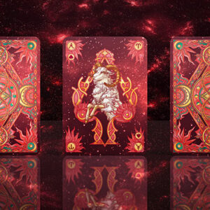 Zodiac (Aries) Luminous Edition Playing Cards by TCC