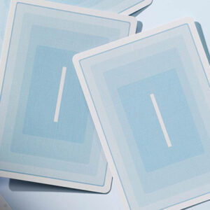 Yuci Morandi Blue 5th Playing Cards by TCC