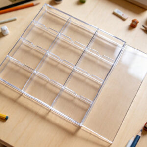Plexiglass Card Case (12 Deck Case) by MS Magic
