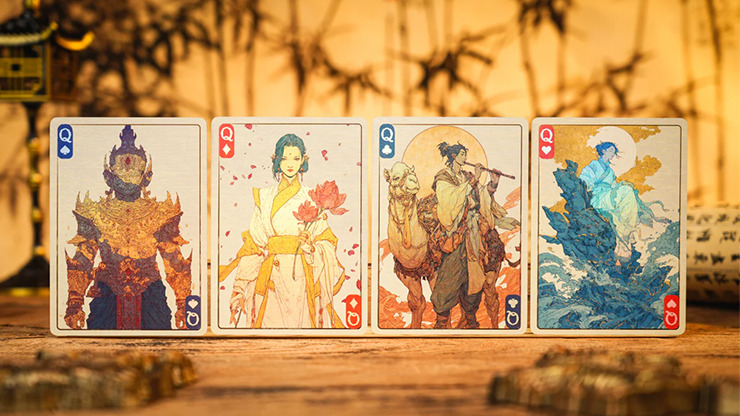 Ancient Relics Token Playing Card by 52 Muse (Purple) - Imagen 3