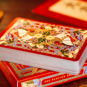 Year of the Horse (Red) Playing Cards by TCC Fashion