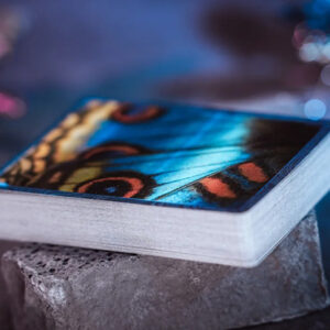 Morpho V2 (Sapphire / Blue) Playing Cards by TCC Fashion