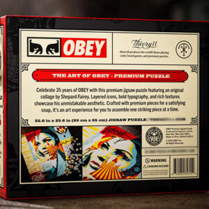 OBEY Jigsaw Puzzle by theory11