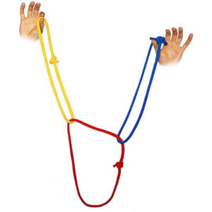 Three Color Linking Ropes by Vincenzo Di Fatta